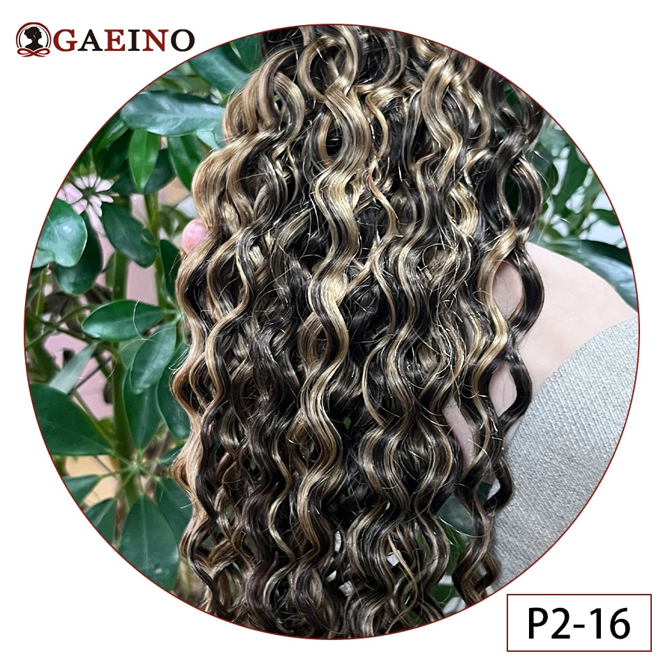 Extensions Cheveux Naturels Tape-in Ondulées Brésiliennes - 20 Pièces Noir Brun Blond